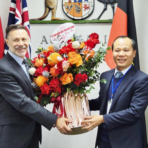 Đại sứ quán Australia tiếp tục hỗ trợ Bắc Giang tiêu thụ vải thiều và các nông sản chủ lực