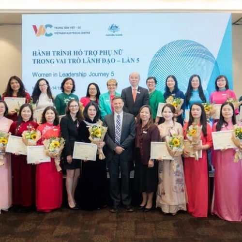 Australia hỗ trợ Việt Nam nâng cao vai trò của phụ nữ trong các vị trí lãnh đạo