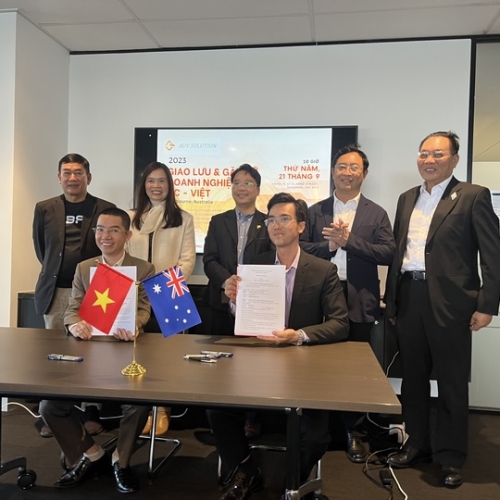 Giao lưu hợp tác công nghệ giữa doanh nghiệp Việt Nam - Australia 