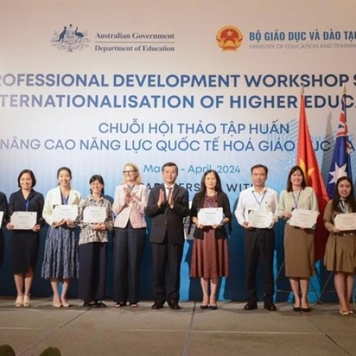 Việt Nam và Australia phối hợp nâng cao năng lực quốc tế hóa giáo dục đại học