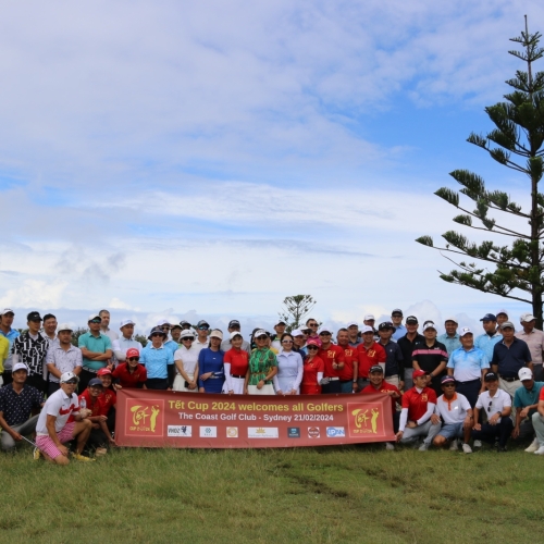 Giải golf  “Tết Cup 2024” tại Australia  quyên góp được 25.000 đô la cho học sinh nghèo Việt Nam