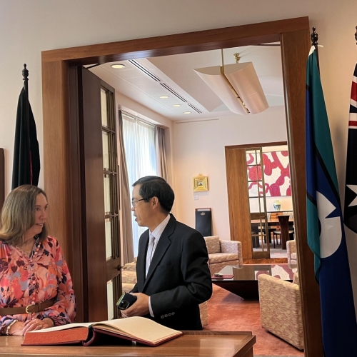 Chủ tịch Thượng viện Australia tin tưởng quan hệ với Việt Nam tiếp tục phát triển toàn diện và sâu sắc