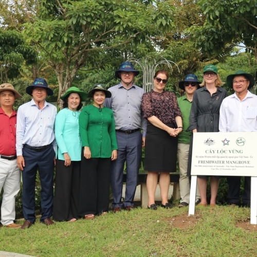 Australia hỗ trợ 2,5 triệu AUD cho Chương trình Đối tác thích ứng biến đổi khí hậu của Việt Nam